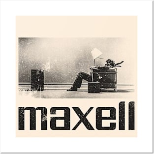 Maxell Blown Away Posters and Art